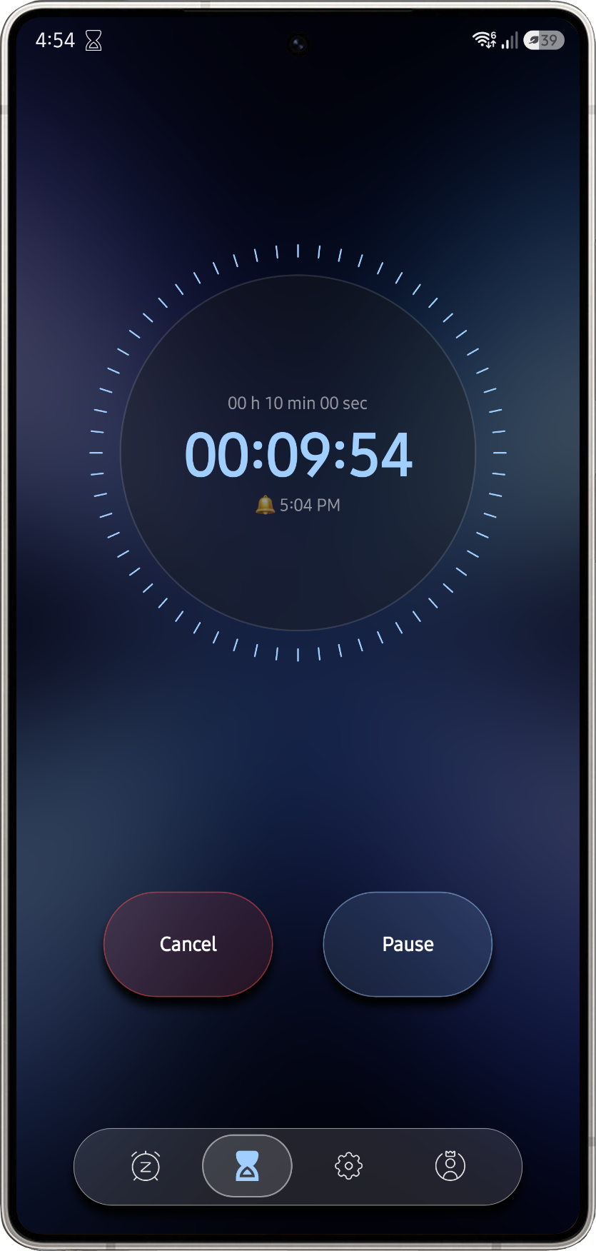 Timer Screen